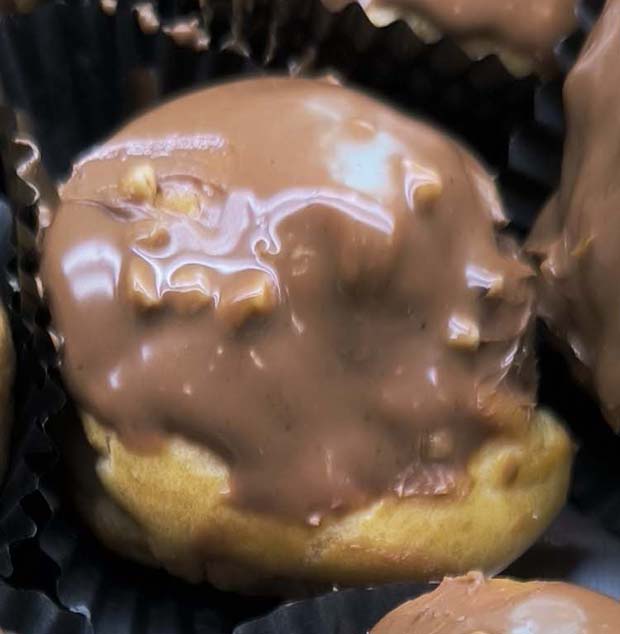 bignè al cioccolato